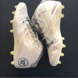 Warrior Cleats - White. 11.5